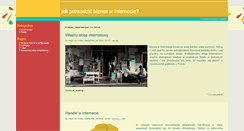 Desktop Screenshot of biznes.ostroda.pl
