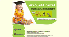 Desktop Screenshot of akademiasmyka.ostroda.pl