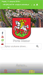 Mobile Screenshot of ostroda.pl